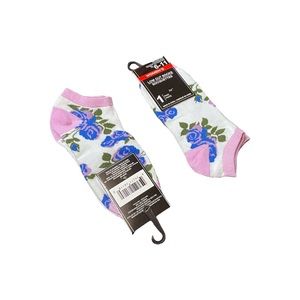 NWT Floral low cut socks (1 PAIR)